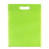 Shopper TNT Colorato manico fustellato Verde cm25x33