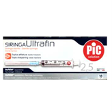 PIC Siringa Ultrafin 2,5ml G23 1/4 10 Pezzi