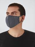 Carbon-Mask Pro Unisex lavabile e Riutilizzabile, in Carbonio Filtrante, Antistatica, Antivirale, Antidroplet - Colori : Nero- Taglia : Taglia unica- Confezione : 5 pezzi