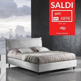 EverGreenWeb Letto Matrimoniale con Moderno BOX CONTENITORE, Rete a Doghe in Legno ed Elegante Testiera, Tessuto Imbottito SFODERABILE | color Ghiaccio