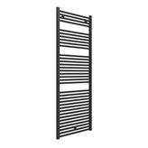 Termoarredo scaldasalviette 500x1703 nero opaco con interasse 45 cm