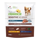 Trainer Cane Natural Sensitive No Grain Adulto Mini Trota (Formato: 800 gr)