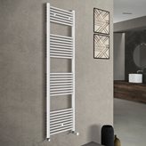 Scaldasalviette termoarredo bianco L 55x180 interasse 50 cm