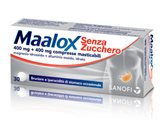 Sanofi Maalox 400 mg + 400 mg  30 Compresse Masticabili Senza Zucchero