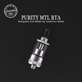 Purity MTL RTA Atomizzatore di Ambition Mods Rigenerabile - Colore  : Silver