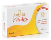 Omegor Vitality 500 Integratore Alimentare 60 Capsule