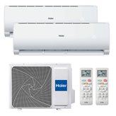 Climatiseur Double Split Haier Revive 9000+12000 2,5kW+3,5kW WIFI R32 A++/A+