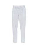 Pantalone Bianco Uomo Donna Per Medico Dentista Infermiere Oss Estetista 100% cotone dalla xs alla 3xl - Bianco, XXXL/3XL