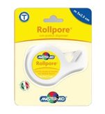 Master-Aid® Rollpore® Cerotto Aerato In Tessuto Non Tessuto Bianco Con Pratico Dispenser m 5 x 2,5 cm