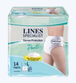 LINES SPECIALIST DERMA PROTECTION 14 PANTS MUTANDINE TAGLIA L UNISEX