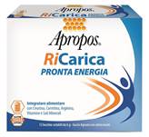 Apropos Ricarica Pronta Energia - Integratore alimentare per stanchezza fisica - 12 bustine