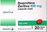 IBUPROFENE ZEN*20CPS 400MG