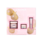 Caudalie Cofanetto di Natale 2024 Resveratrol Lift - Crema Cashmere 50 ml + Crema Tisana della Notte 15 ml + Trattamento liftante occhi 5 ml