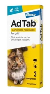 Adtab Gatti 2-8kg - 3 compresse 48mg