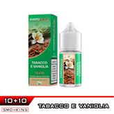 Tabacco e Vaniglia Mini Shot 10+10 ml SvapoNext - SCEGLI LA NICOTINA : 0mg- ml : 10ml