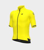 Maglia invernale ciclismo ALE' manica corta KLIMATIK K-TOUR giallo fluo 2022 - Taglia : L