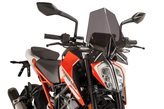 CUPOLINO PUIG SPORT NEW GENERATION PER KTM 390 DUKE 2021/2023 COLORE FUME SCURO