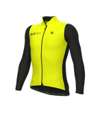 Giubbino invernale ciclismo ALE' SOLID FONDO 2.0 giallo fluo 2023 - Taglia : XL