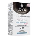 Bionike Shine On High Sensitivity Plus - Tintura Capelli Colore N.4.00 Castano