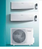 VAILLANT - Climatizzatore DUAL SPLIT Inverter 9+12 9000+12000 btu A++ ClimaVAIR Exclusive VAF8-050W2NO