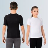 FGP - Posture Plus - P+ YOUNG EASY UP - Maglia Posturale Pediatrica Seamless - Colore : Nero- Taglia : 1°