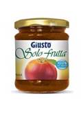 GIULIANI (LINEA GIUSTO) GIUSTO SOLO FRUTTA MARMELLATA PESCHE 284 G