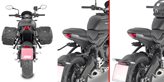 TELAIO GIVI REMOVE-X TR6419 A SGANCIO RAPIDO PER BORSE MORBIDE LATERALI PER TRIUMPH TRIDENT 660 2021/2023