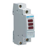 Segnalatore Luminoso Hager con 3 Led Rossi 1 Modulo 230V SVN127