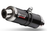 TERMINALE DI SCARICO MIVV GP BLACK PER HONDA CBR 600 F 2001/2006, OMOLOGATO