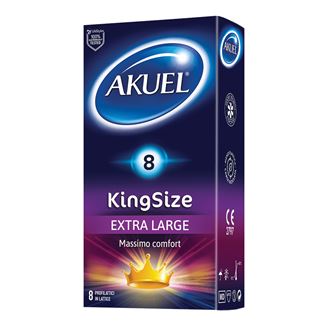 Akuel King Size XL Extra-Large 8 Profilattici