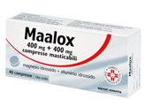 MAALOX ANTIACIDO 400MG+400MG 40 COMPRESSE MASTICABILI