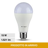 V-Tac VT-2015 Lampadina LED E27 15W A65 Goccia SMD - SKU 214453 / 214454 / 214455 - Colore : Bianco Freddo