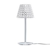 Guzzini Lampada da tavolo con filo TIFFANY  13,6xh 31,2 cm Paralume in metacrilato trasparente