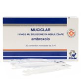 Muciclar Soluzione Da Nebulizzare 30 Flaconcini Monodose 15mg/2ml