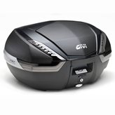 BAULETTO MONOKEY GIVI V47NNT, 47 LITRI, COLORE NERO CON FINITURA IN TEXTURE CARBONIO E CATADIOTTRI FUME'