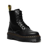 Dr Martens 15265001 Jadon Black Polished Smooth - BLACK, 39