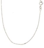 Collana Unisex Oro Bianco GL100429