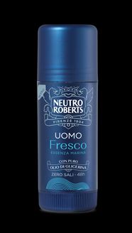 Deo Stick Fresco Uomo Zero Sali Neutro Roberts 40ml