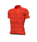 Maglia ciclismo ALE' SOLID STEP rosso - Taglia : XL