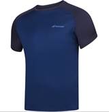 Maglietta Babolat Play Crew Neck Men Blu - Taglia : L