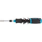 Ratcheting bit screwdriver set 250mm (13 pcs.) - Length l1 : 170mm// Length l2 : 250mm