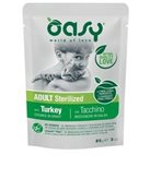 Oasy Gatto BOCCONCINI Adult Sterilized Tacchino Busta 85 Gr