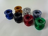 COPPIA NOTTOLINI CAVALLETTO PER BMW S 1000 RR 2009/2020, S 1000 R 2014/2020 - Colore : ARGENTO