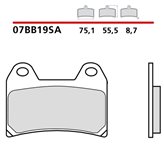 PASTILLAS DE FRENO DELANTERAS SINTERIZADAS BREMBO 07BB19SA PARA MV AGUSTA BRUTALE 800 RR 2017-2020