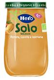 Omogeneizzato Patate Carote e Salmone Hero 190g