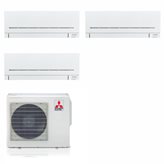 Mitsubishi Condizionatore 2 x MSZ-AP20VF MSZ-AP42VG MXZ-3F54VF Trial Split Serie Plus MSZ-AP Gas R-32 7+7+15 Btu WiFi Ready