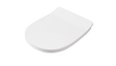 Sedile per wc con chiusura Soft close bianco lucido - Art Ceram Ten Slim