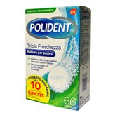 Polident Tripla Freschezza 66 Compresse Pulenti