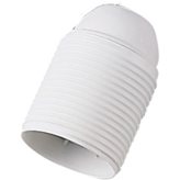 Portalampada Master E27 colore bianco filettato 00513