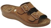 Scholl Weekend Ciabatta Donna Nubuck Colore Marrone Misura 41